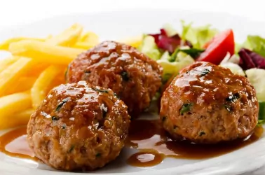 Albondigas con extensor de carne